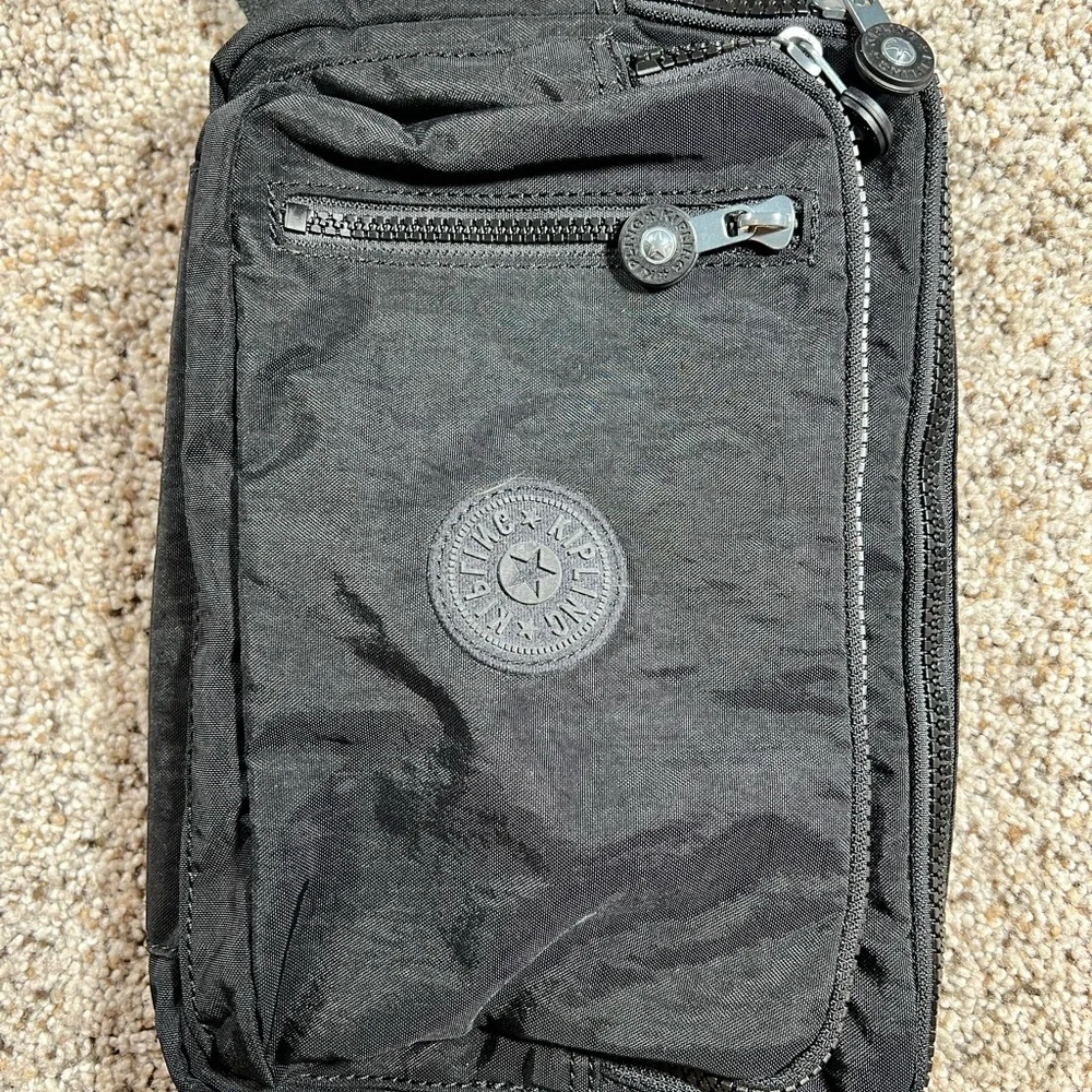 Kipling Black Nylon Crossbody Bag - Picture 2 of 4